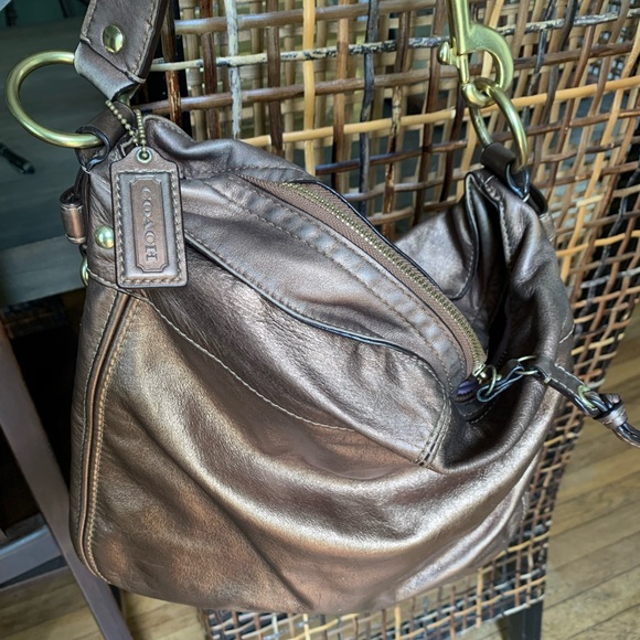 Coach purse *bronze* - Picture 2 of 15